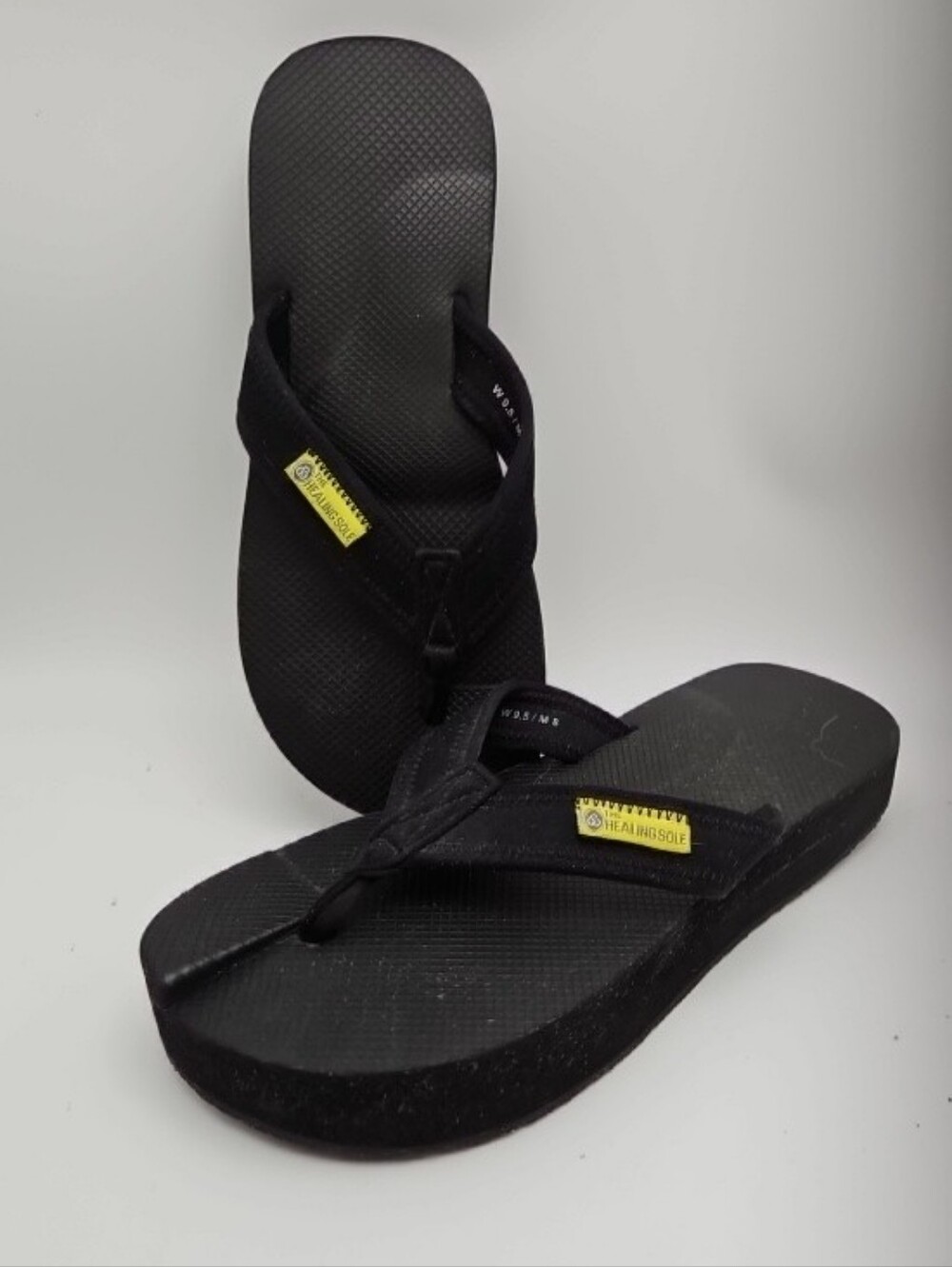 THE HEALING SOLE Flip Flops Orthopedic Plantar Fasciitis Size Women 9.5 Men 8